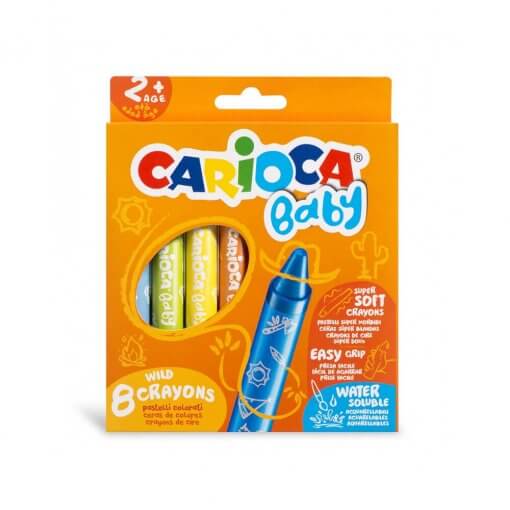Carioca baby yumuşak pastel boya 8'li